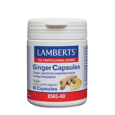 Lamberts Ginger Capsules 60 caps